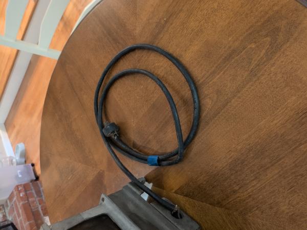 Ever see a toaster with the appliance cable of a dishwasher?