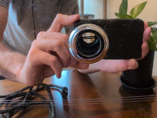 View of the seeing glass